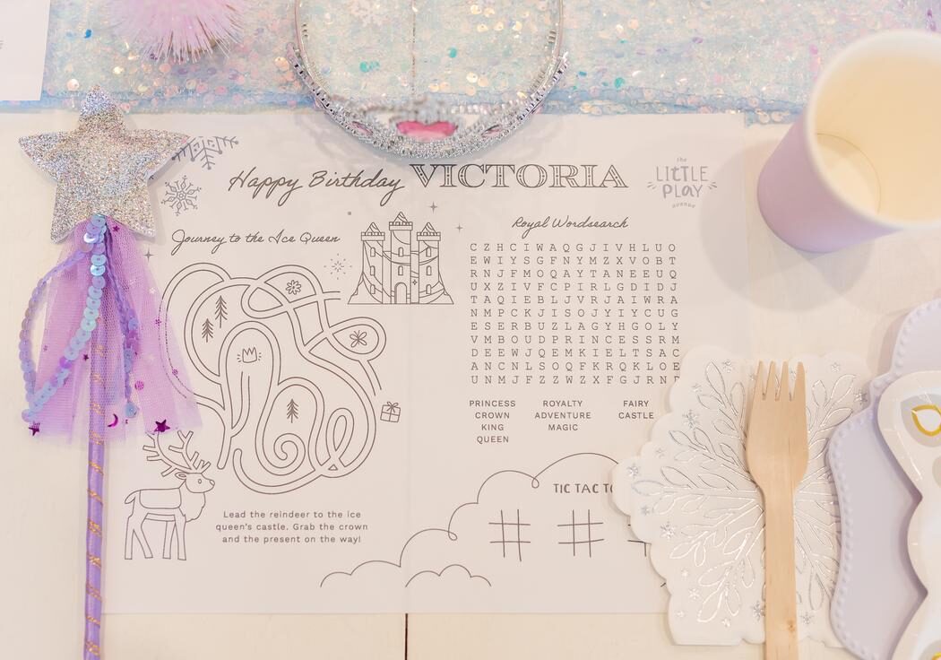 Grand Soirée Extravaganza package with pastel balloon installation and curated table styling at The Little Play Avenue