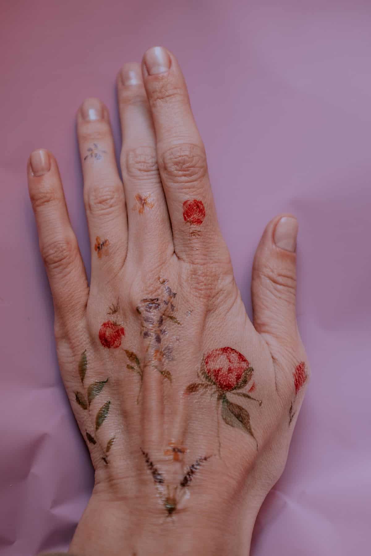 Temporary Tattoo Station