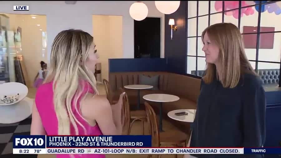 The play floor during the Fox 10 visit